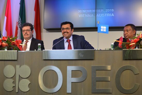 News conference following OPEC meeting in Vienna