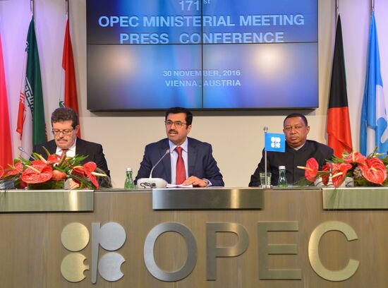 News conference following OPEC meeting in Vienna