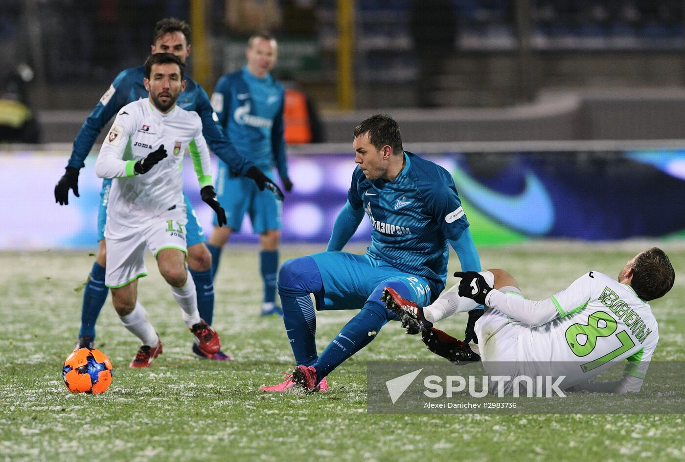 Russian Football Premier League. Zenit vs. Ufa