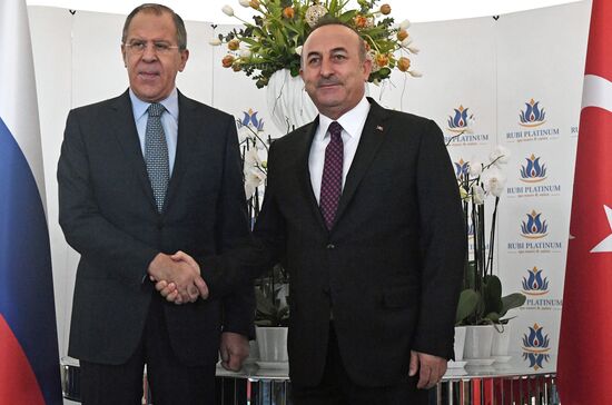Russian Foreign Minister Sergei Lavrov visits Turkey