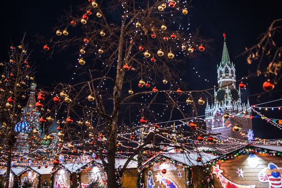 Moscow prepares for New Year