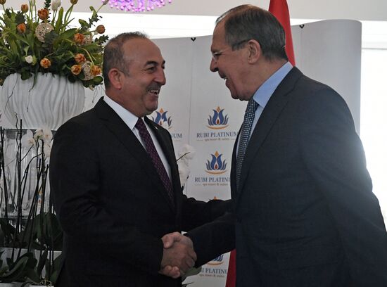 Russian Foreign Minister Sergei Lavrov visits Turkey