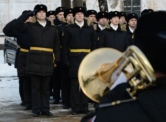 Pacific Fleet officers celebrate beginning of winter training period