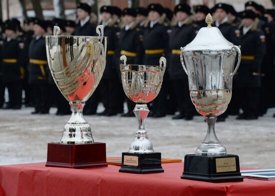 Pacific Fleet officers celebrate beginning of winter training period