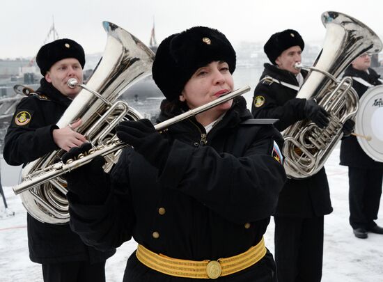 Pacific Fleet officers celebrate beginning of winter training period