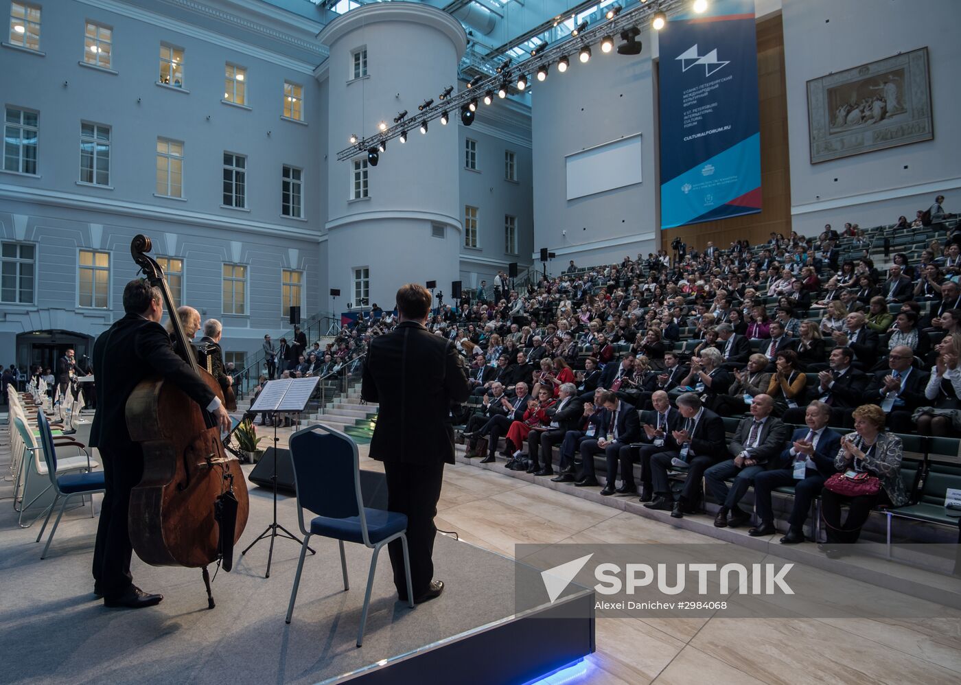 International Cultural Forum in St. Petersburg. Day One
