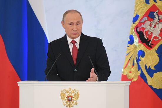 Vladimir Putin's Annual Presidential Address to the Federal Assembly