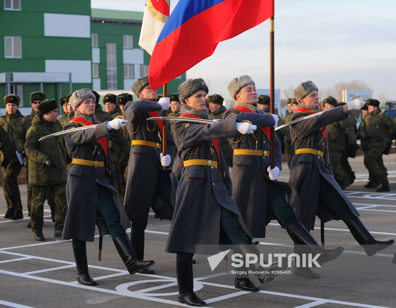 Motorized rifle division in Rostov region