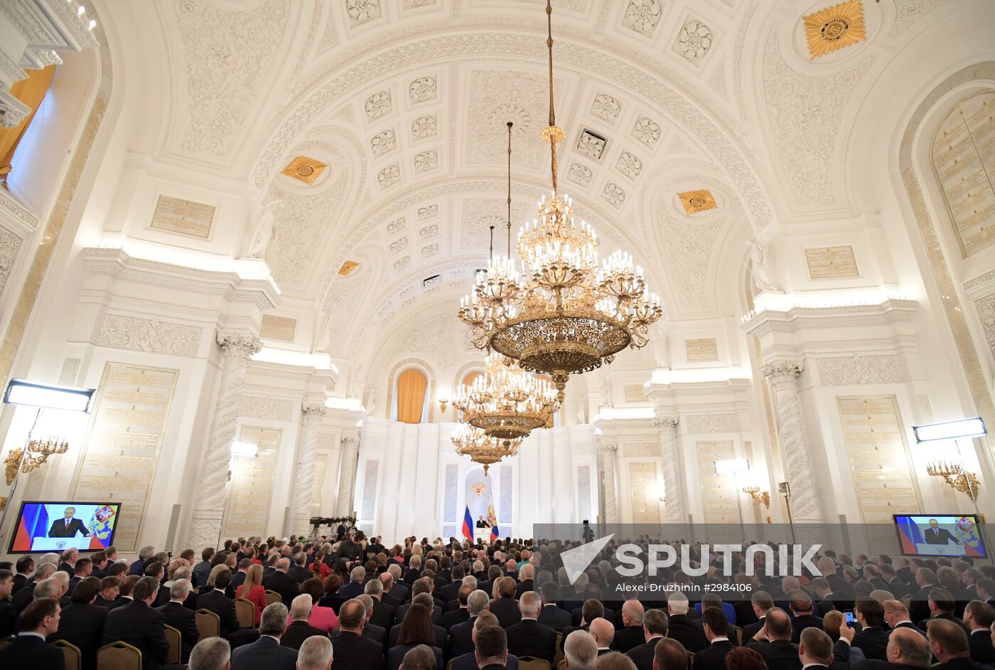 Vladimir Putin's Annual Presidential Address to the Federal Assembly