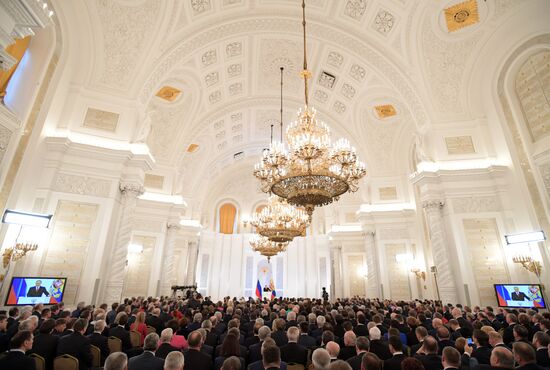 Vladimir Putin's Annual Presidential Address to the Federal Assembly