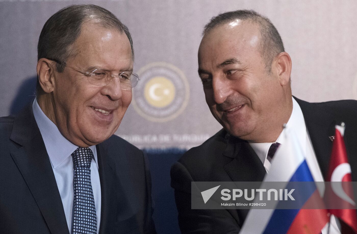Russian Foreign Minister Sergei Lavrov visits Turkey