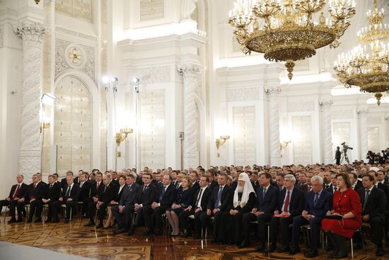 Vladimir Putin's Annual Presidential Address to the Federal Assembly