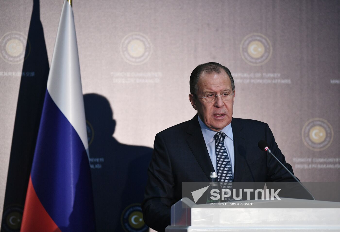 Russian Foreign Minister Sergei Lavrov visits Turkey