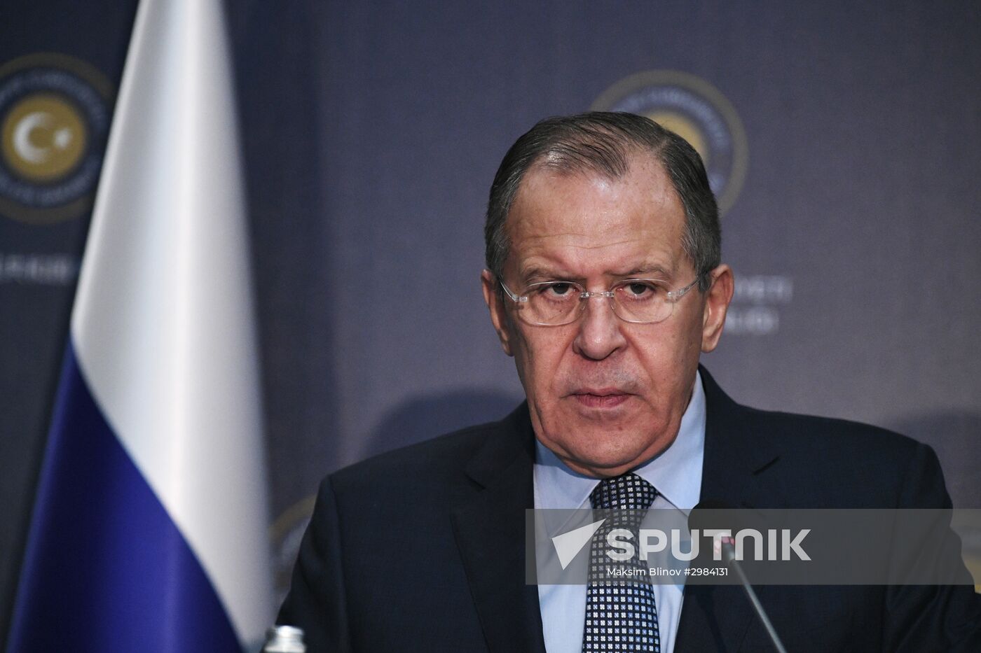 Russian Foreign Minister Sergei Lavrov visits Turkey
