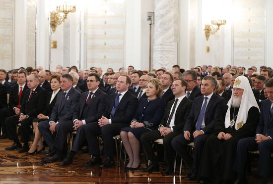 Vladimir Putin's Annual Presidential Address to the Federal Assembly