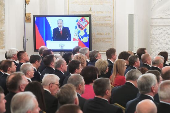 Vladimir Putin's Annual Presidential Address to the Federal Assembly