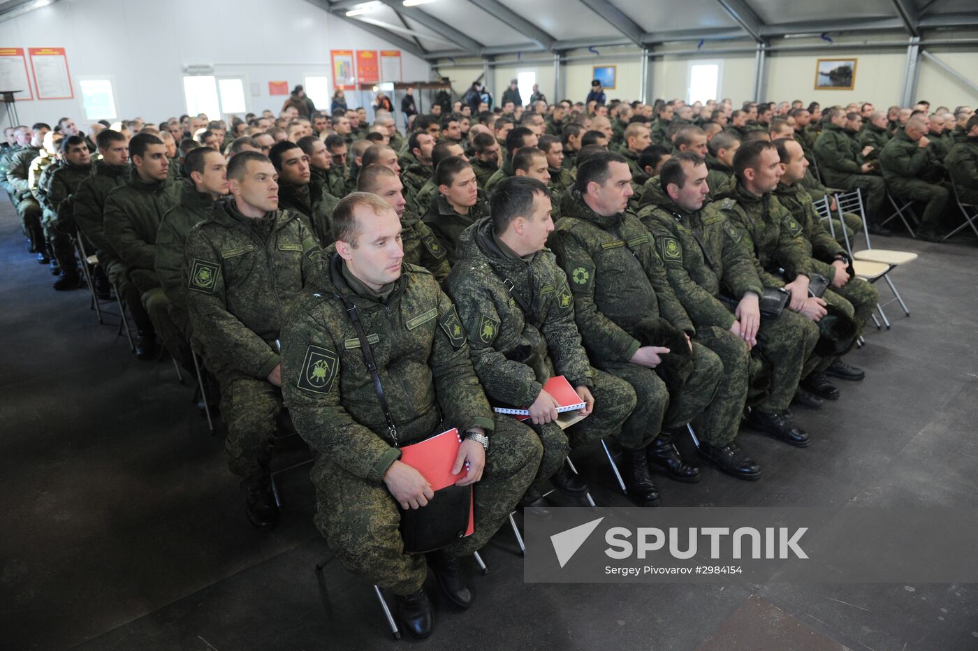 Motorized rifle division in Rostov region