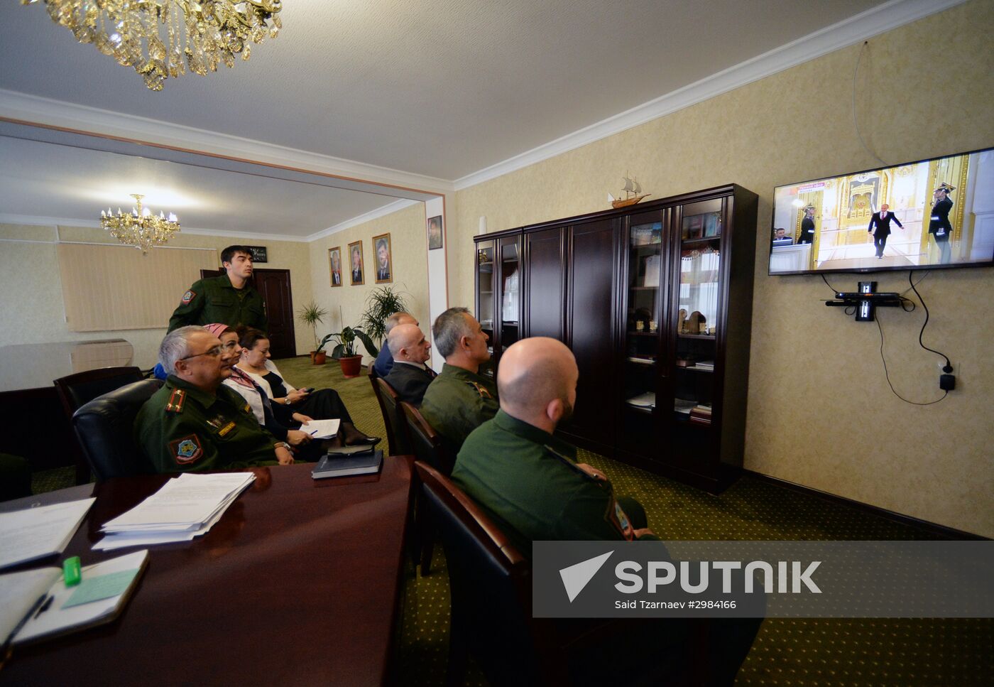 Live broadcast of Vladimir Putin's Annual Presidential Address to the Federal Assembly