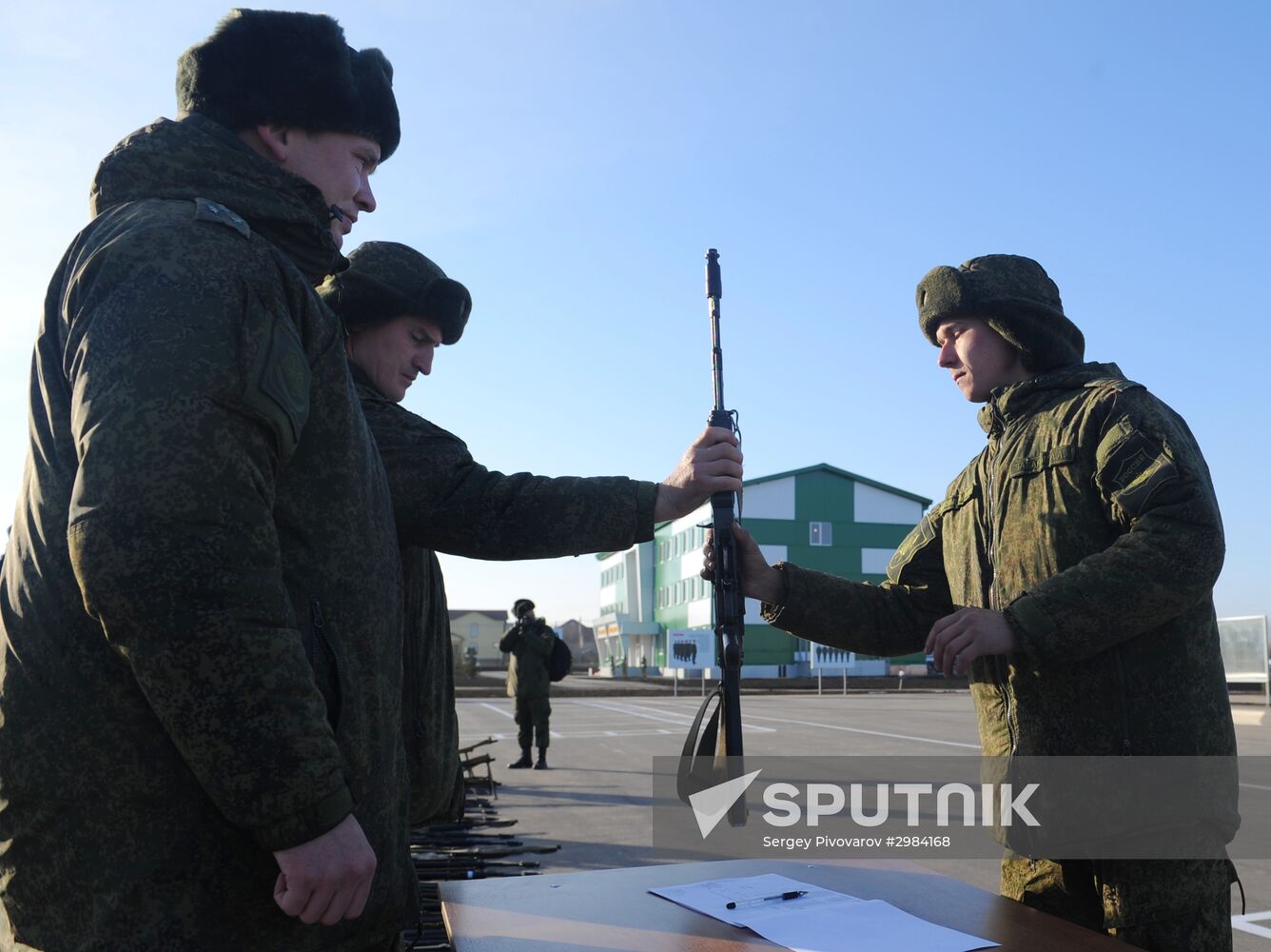 Motorized rifle division in Rostov region
