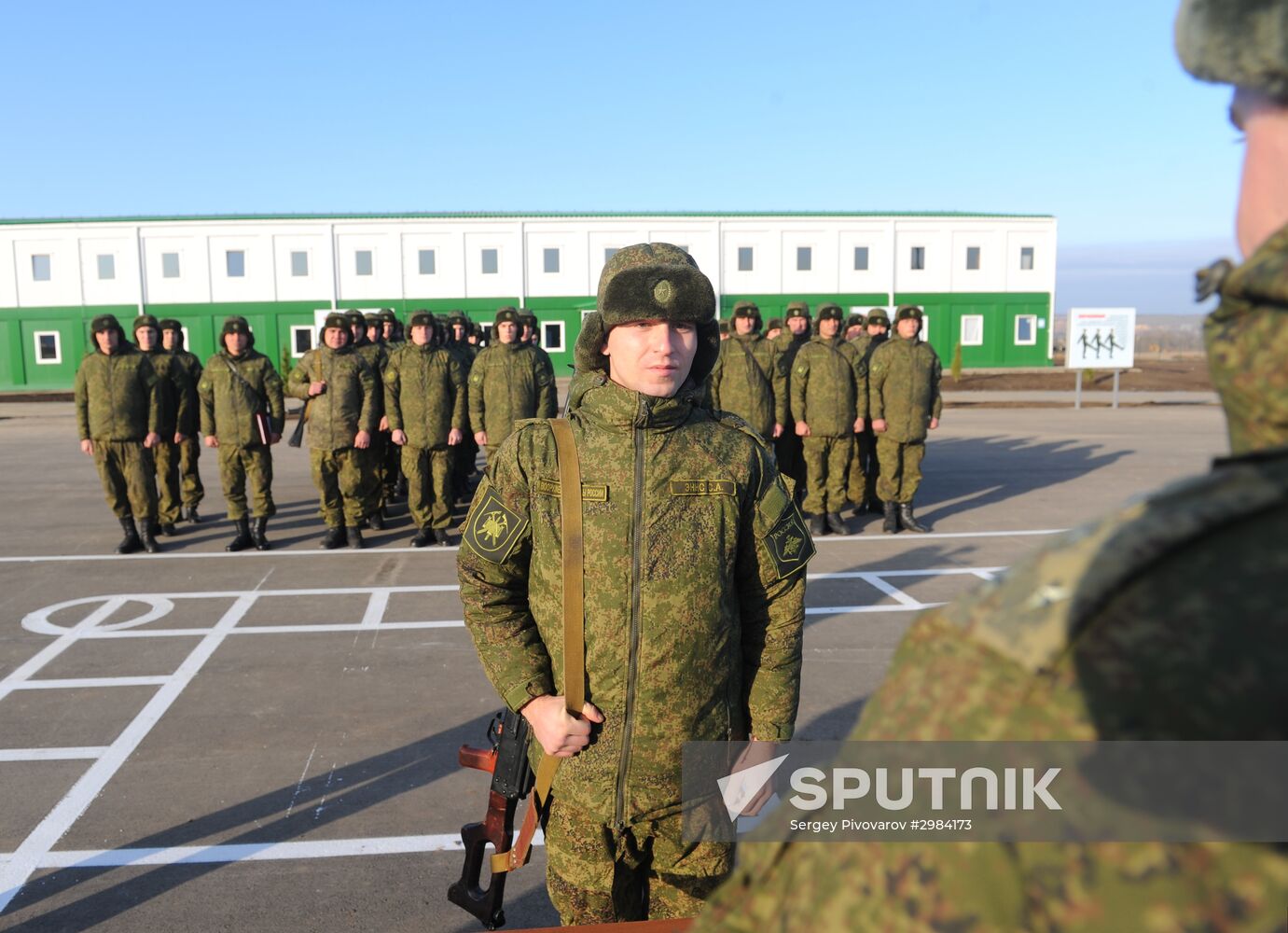Motorized rifle division in Rostov region