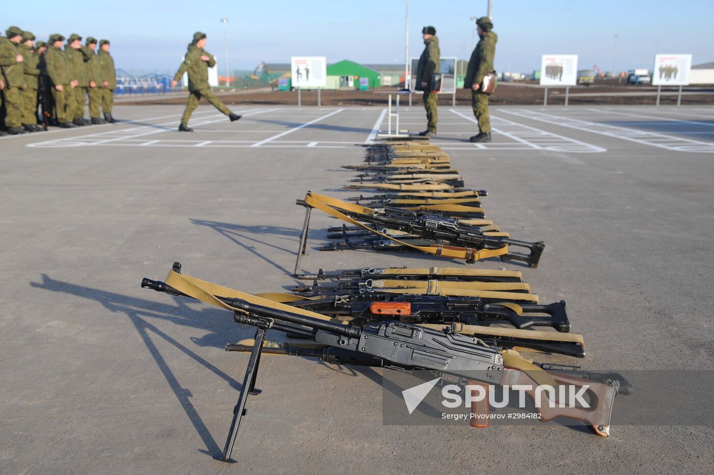 Motorized rifle division in Rostov region