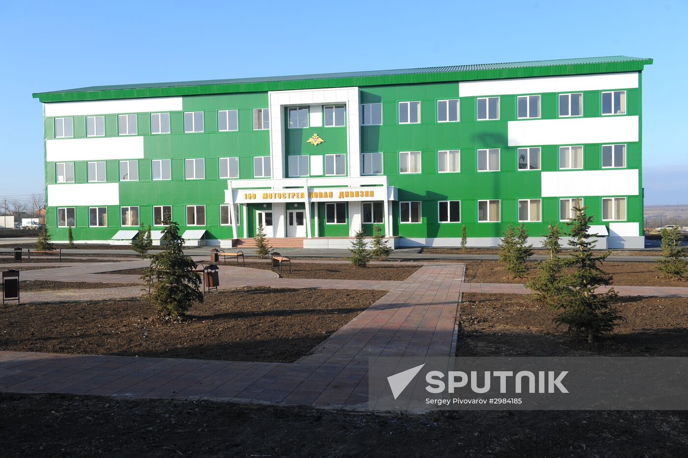 Motorized rifle division in Rostov region