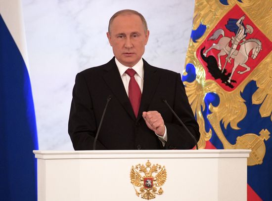Vladimir Putin's Annual Presidential Address to the Federal Assembly
