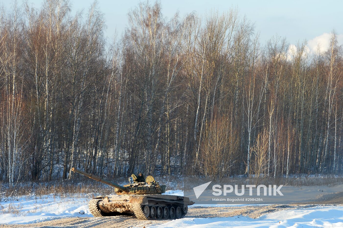 Kazan military command academy students training