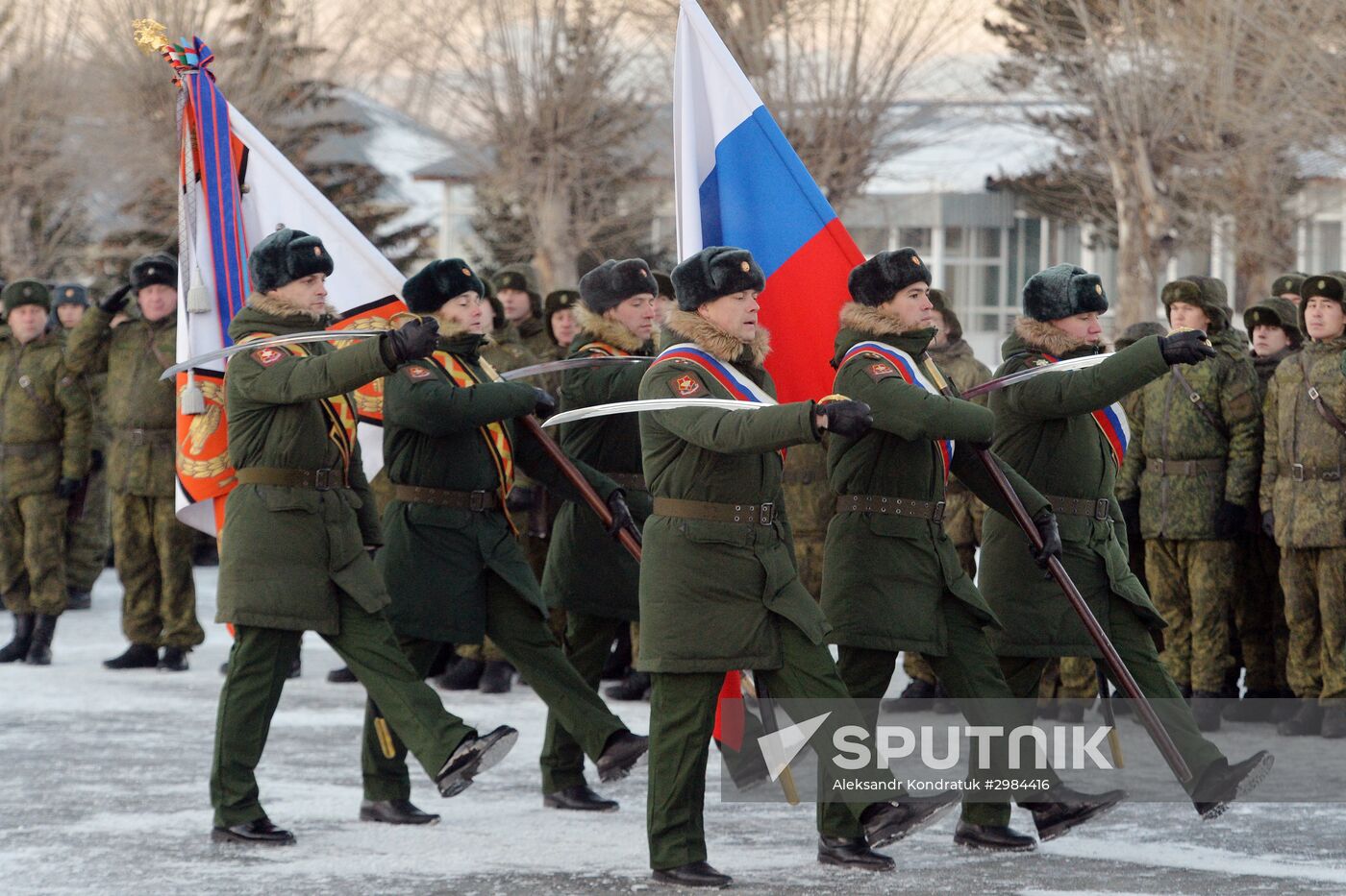 Revived 90th tank division of the Central Military District begins combat training