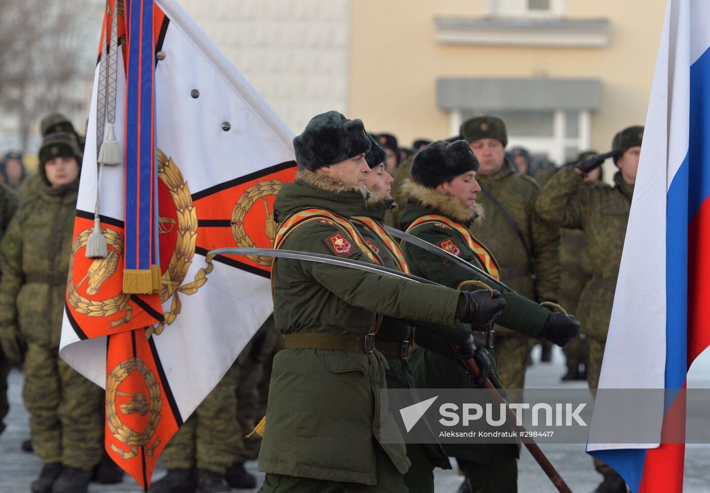 Revived 90th tank division of the Central Military District begins combat training