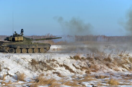 Revived 90th tank division of the Central Military District begins combat training