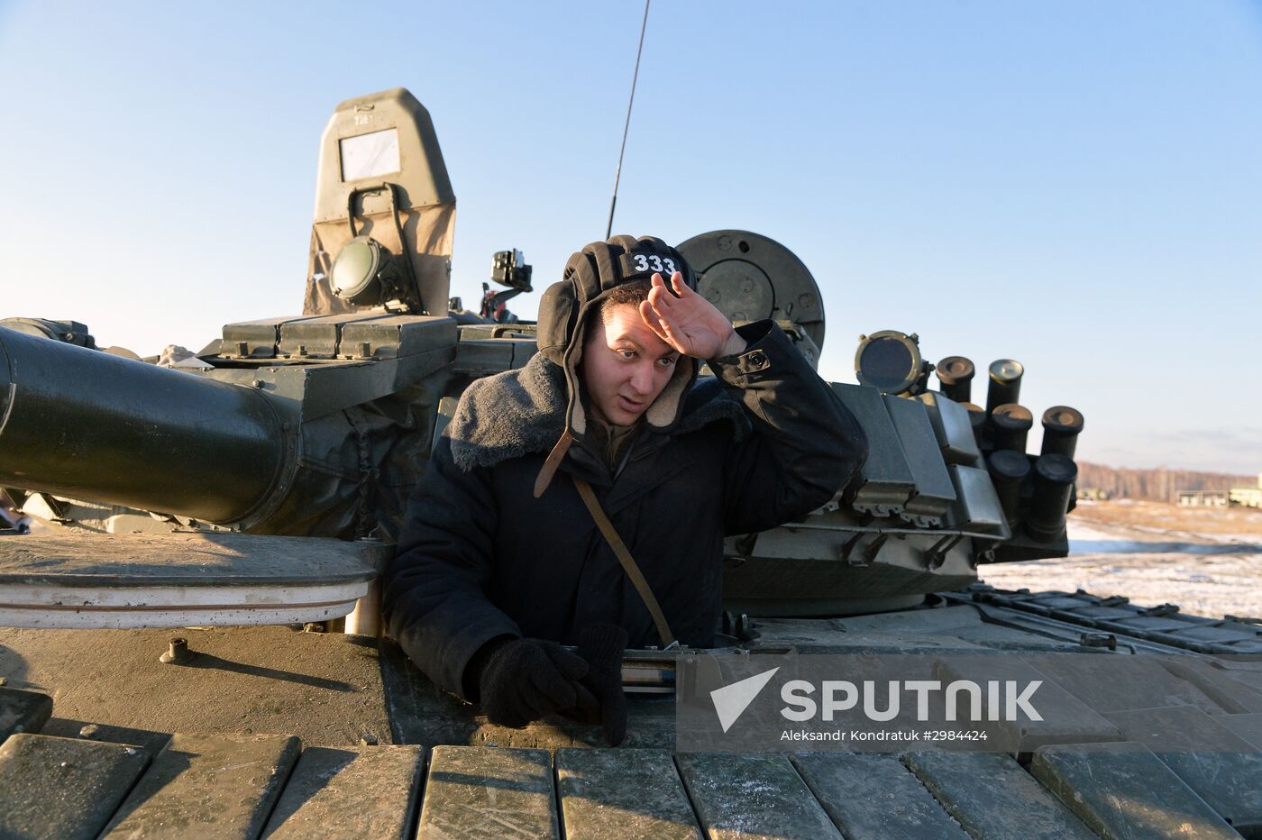 Revived 90th tank division of the Central Military District begins combat training
