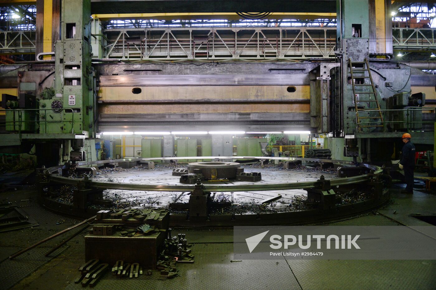 Uralmashzavod manufactures parts for mining shovels in Yekaterinburg