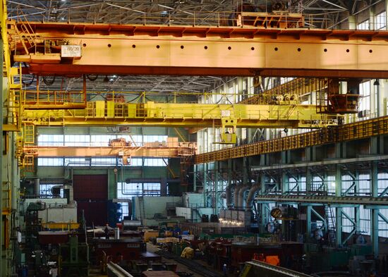 Uralmashzavod manufactures parts for mining shovels in Yekaterinburg