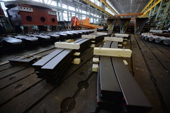 Uralmashzavod manufactures parts for mining shovels in Yekaterinburg