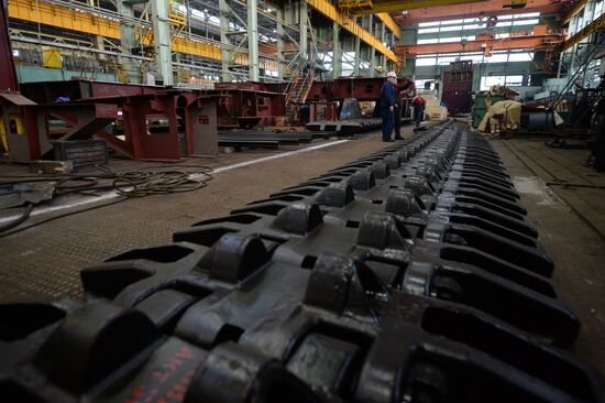 Uralmashzavod manufactures parts for mining shovels in Yekaterinburg