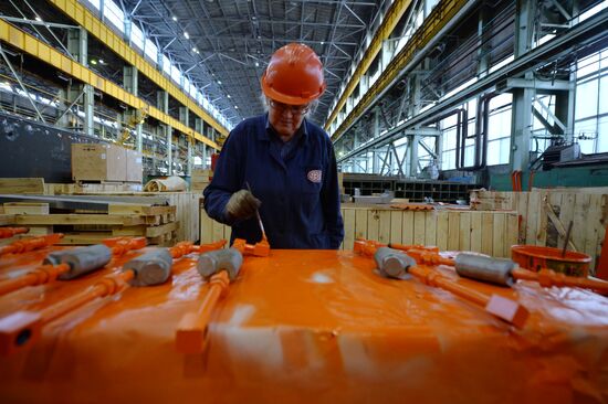 Uralmashzavod manufactures parts for mining shovels in Yekaterinburg
