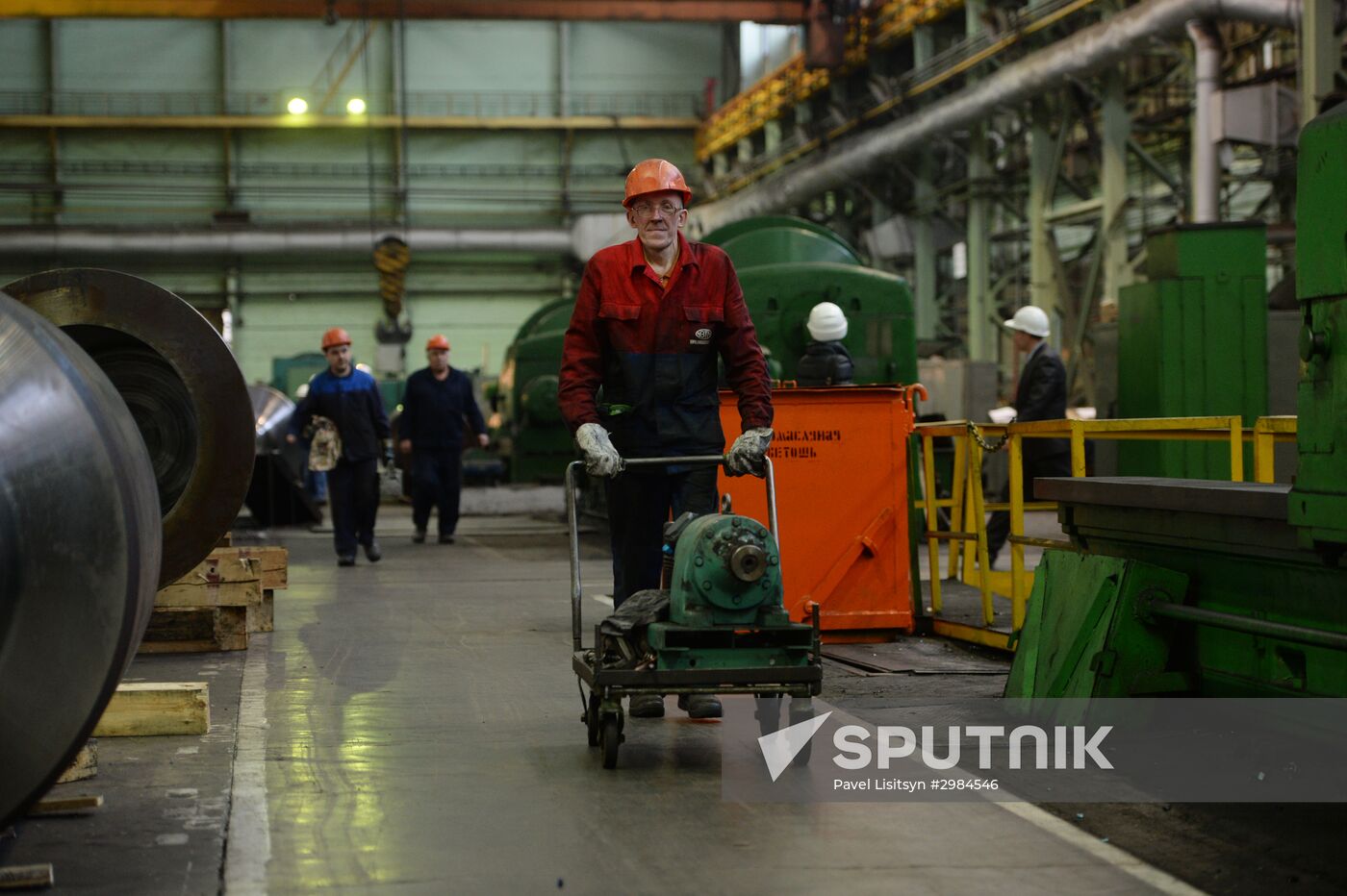 Uralmashzavod manufactures parts for mining shovels in Yekaterinburg