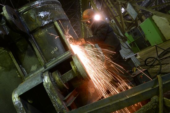 Uralmashzavod manufactures parts for mining shovels in Yekaterinburg