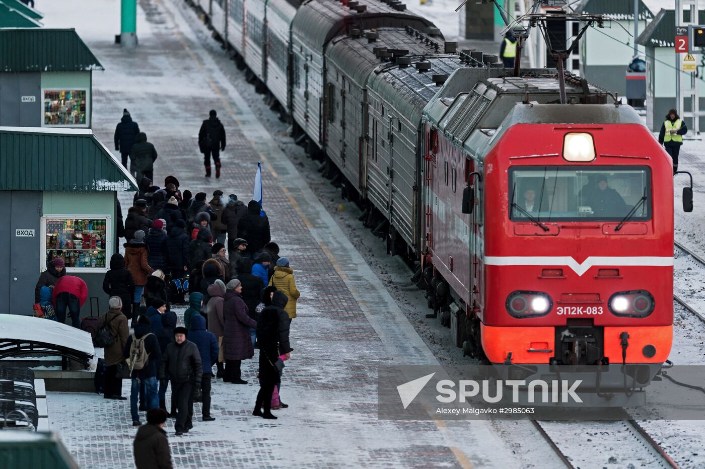 West Siberian Railway. The Trans-Siberian Railway turns 100