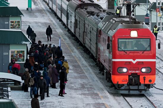 West Siberian Railway. The Trans-Siberian Railway turns 100
