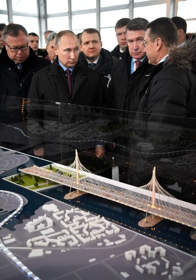 President Vladimir Putin's trip to St. Petersburg