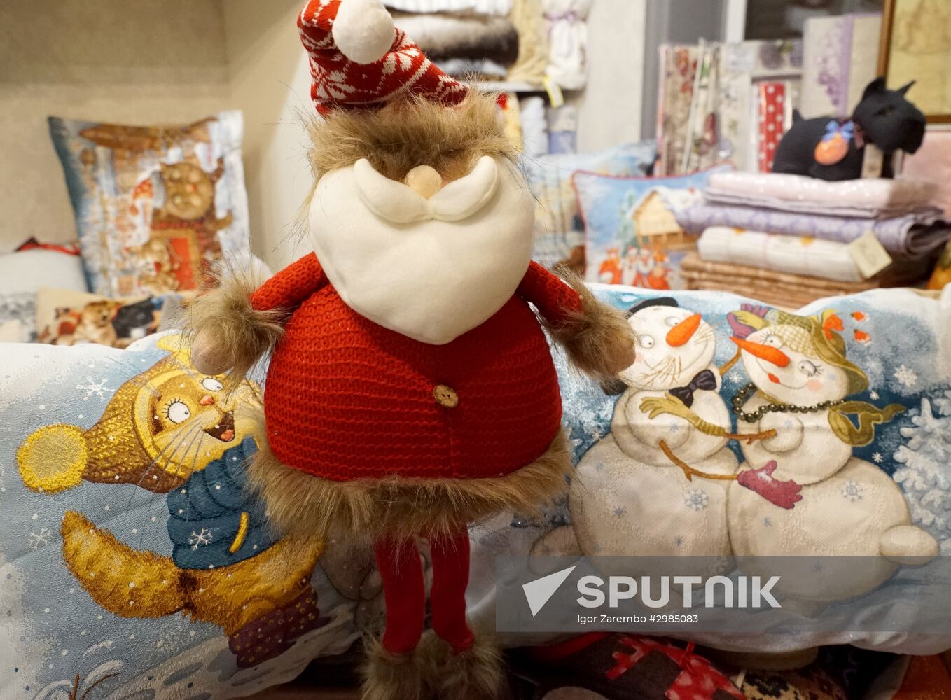 New Year gifts and decorations sold in Kaliningrad
