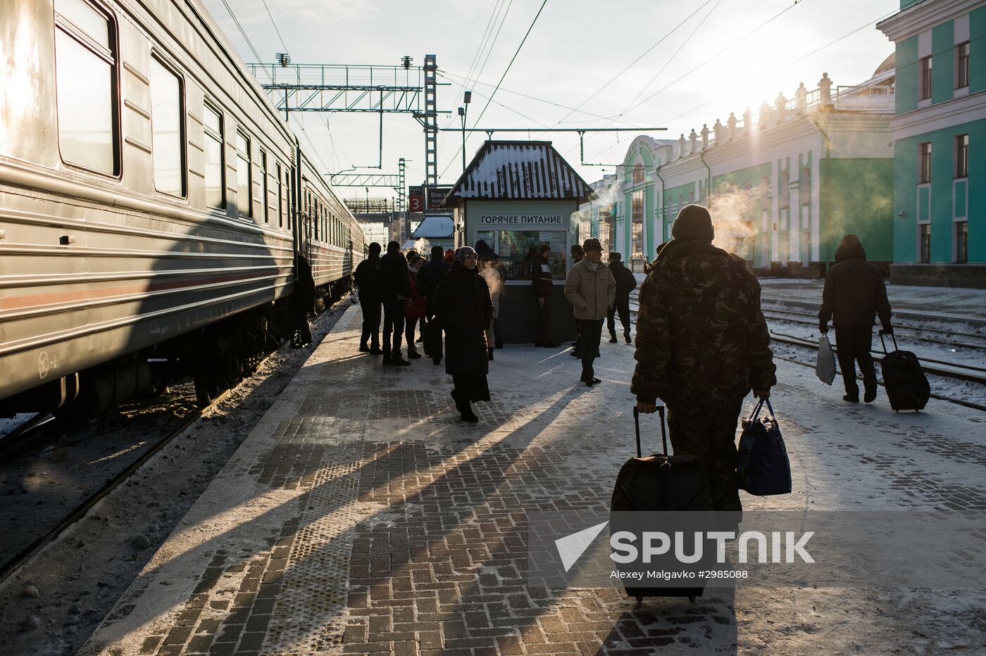 West Siberian Railway. Trans-Siberian Railway turns 100