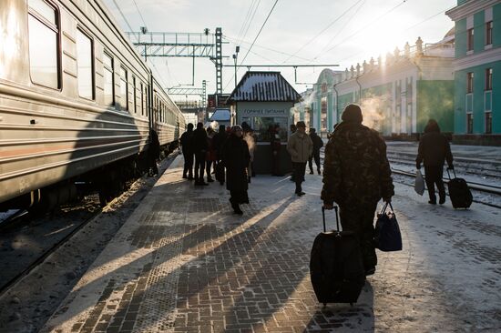 West Siberian Railway. Trans-Siberian Railway turns 100