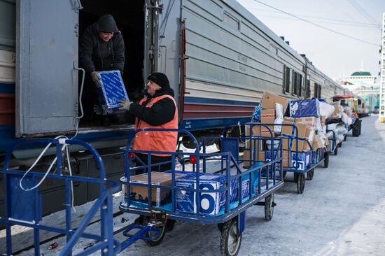West Siberian Railway. Trans-Siberian Railway turns 100