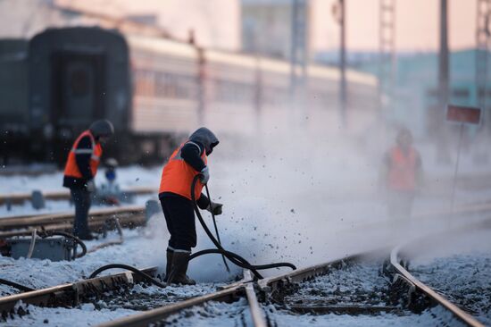 West Siberian Railway. Trans-Siberian Railway turns 100