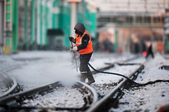 West Siberian Railway. Trans-Siberian Railway turns 100