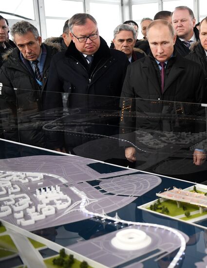 President Vladimir Putin's trip to St. Petersburg