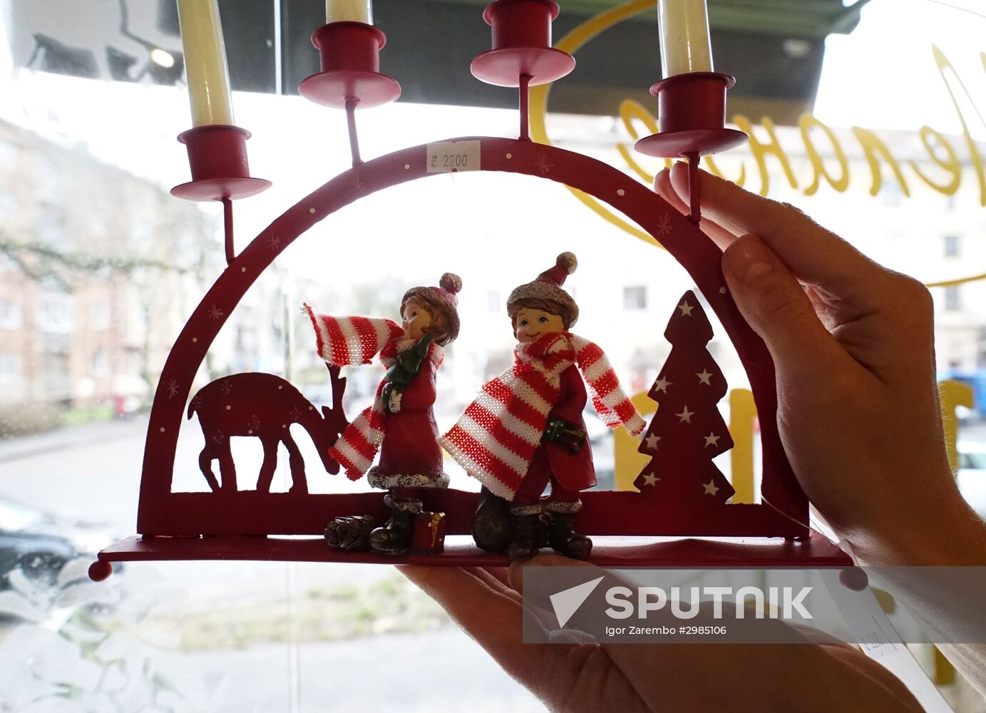 New Year gifts and decorations sold in Kaliningrad